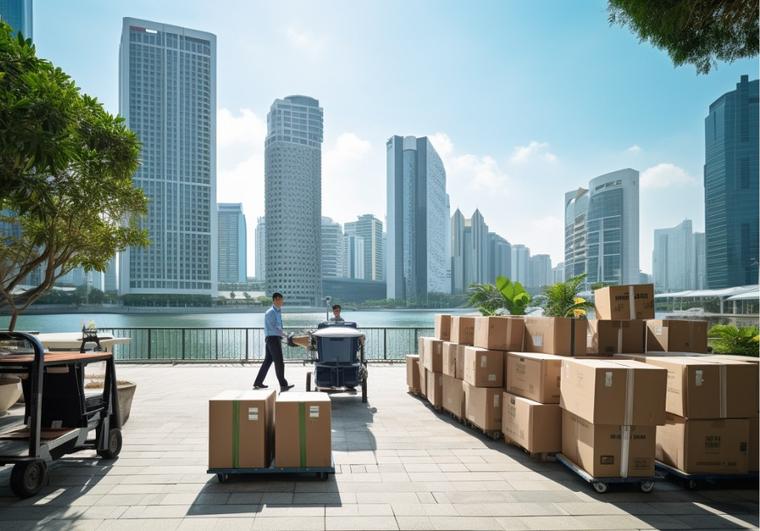 Office relocation in the Singapore CBD